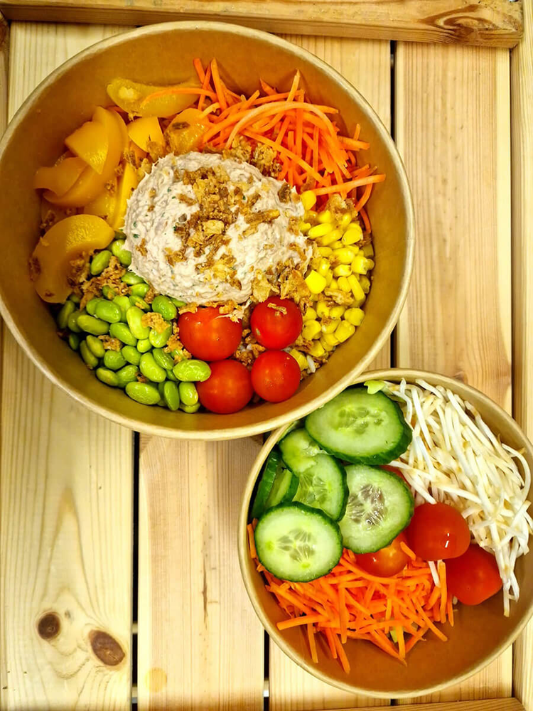 Alimentation durable repas sain